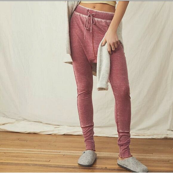 Intimately Free People Harem Pants Slouchy Light Pink XS - Picture 1 of 10